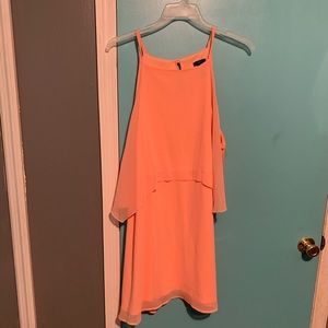 Coral dress